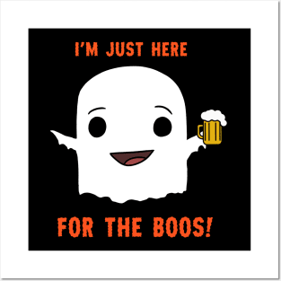 Ghost boo Posters and Art